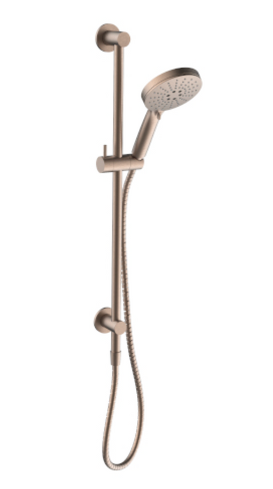 Millennium Finesa Top Inlet Rail Shower - Rosa