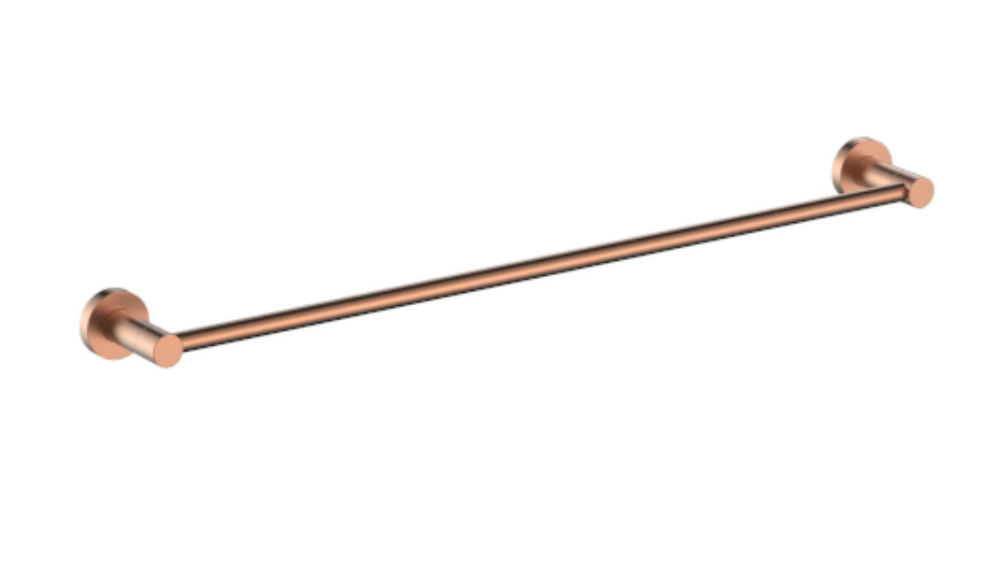 Millennium Cioso 600mm Single Towel Rail - Rosa