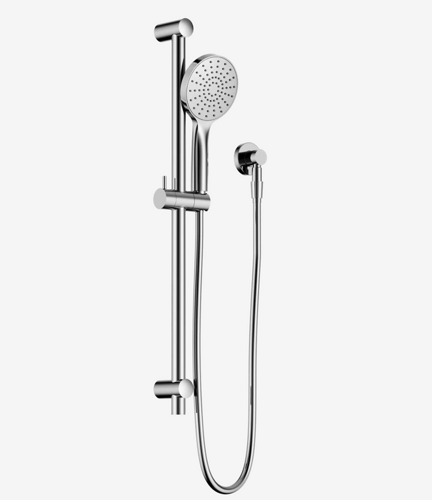 Nero Dolce II Rail Shower - Chrome