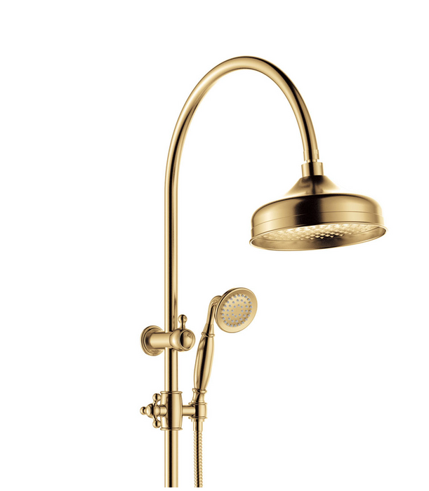 Fienza Lillian Twin Shower - Urban Brass