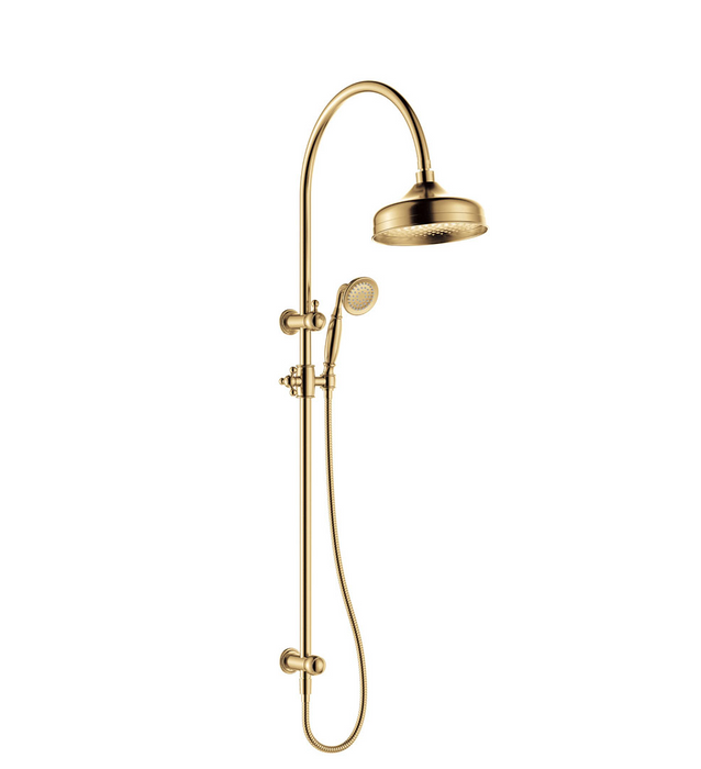 Fienza Lillian Twin Shower - Urban Brass