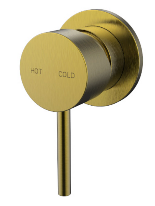 Millennium Cioso Shower Mixer Pin Down Trim Kit- Modern Brass