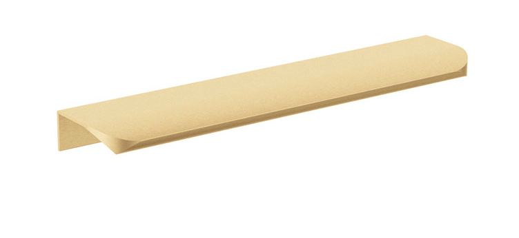 Fienza Edge 200mm Curved Pull Handle- Urban Brass