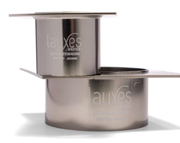 Lauxes Waste Outlets 80mm- Gunmetal