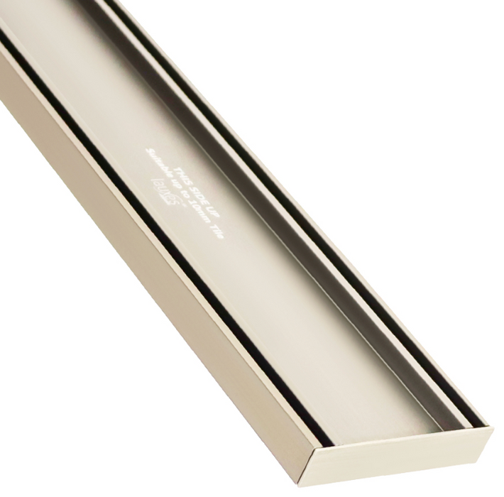 Lauxes Slimline Tile Insert 21 - 3000m - Brushed Nickel
