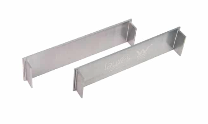 Lauxes Thin End Caps- Brushed Nickel