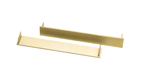 Lauxes Thin End Caps- Gold