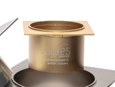 Lauxes Waste Outlets 80mm- Gold