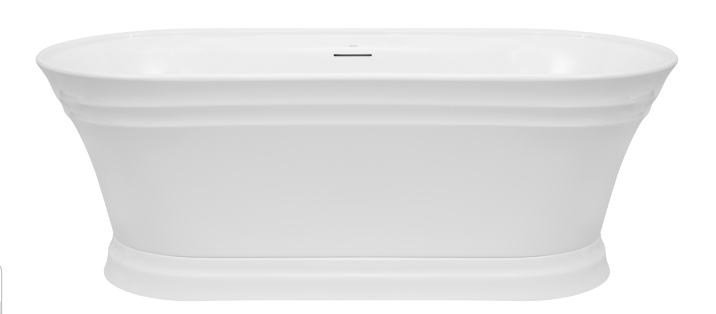 Decina Regent 1700 Freestanding Bath with Integrated Overflow
