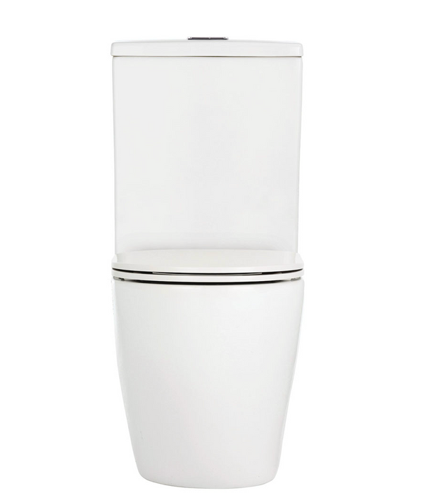 Fienza Koko R & T Back-to-Wall Toilet Suite - 90-160mm - Slim Seat