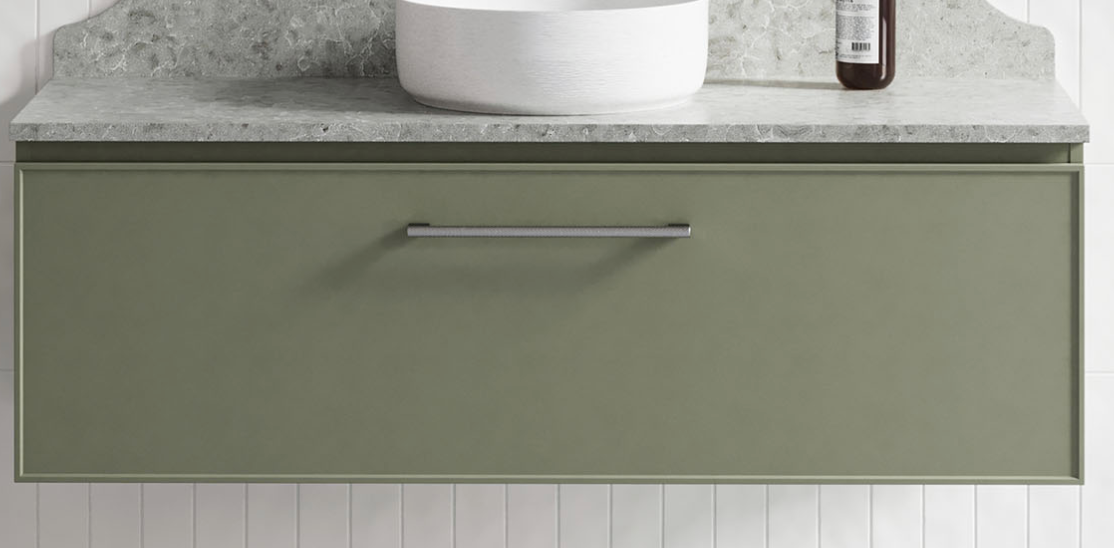 Timberline Kingsley Vanity - 60mm Silk Surface Top & Undermount Basin
