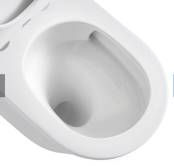 Fienza Koko Tornado Flush Wall-Faced Toilet Suite Gerberit Cistern - Gloss White
