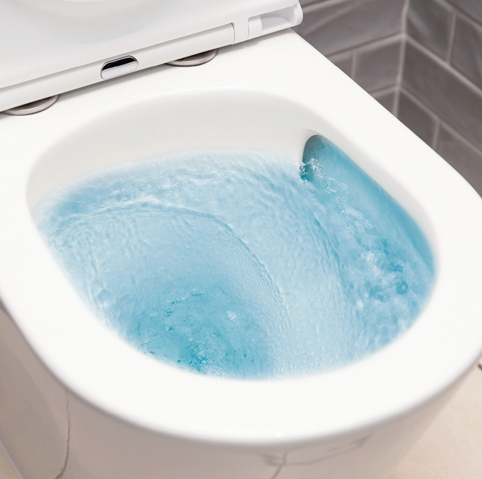 Fienza Koko Tornado Flush Wall-Faced Toilet Suite Gerberit Cistern - Gloss White