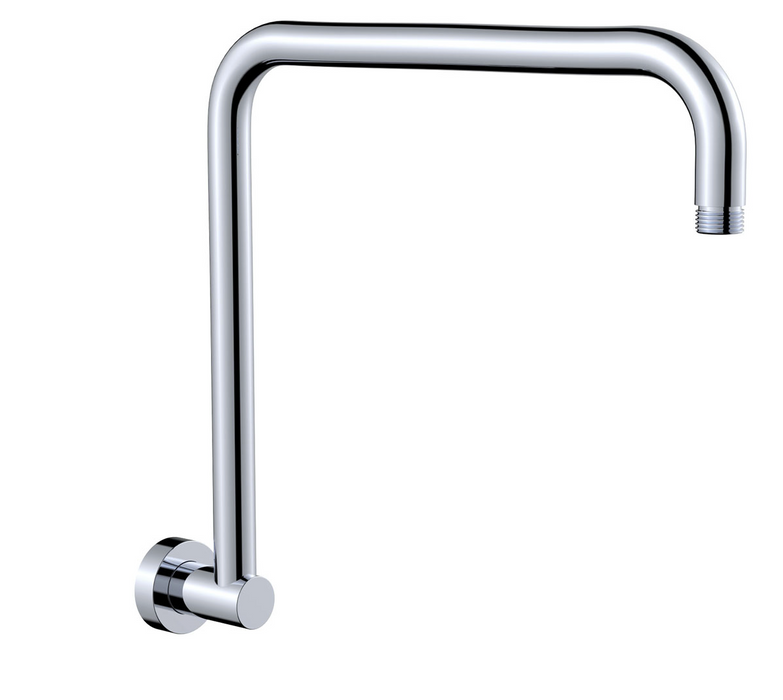 Fienza Round Fixed Gooseneck Shower Arm - Chrome