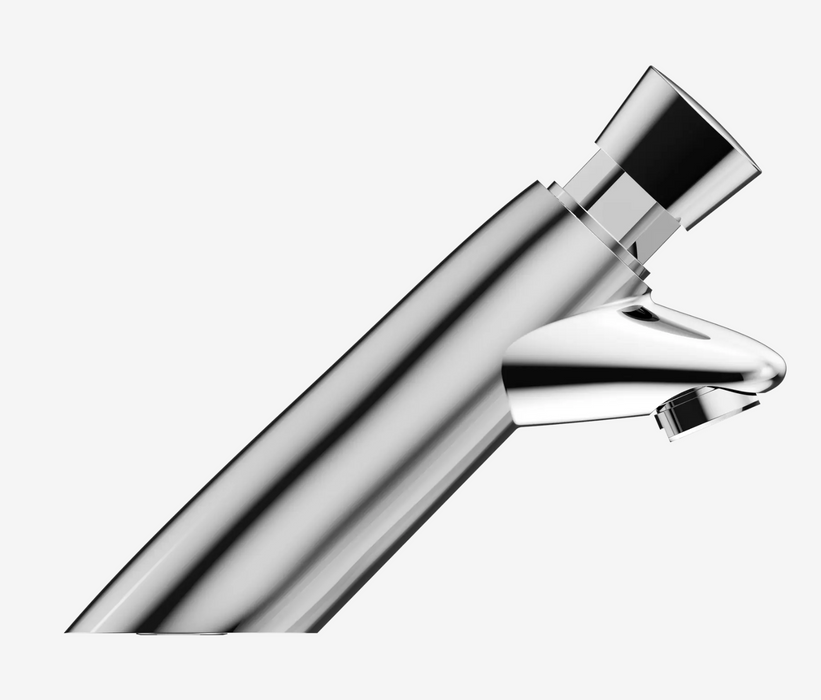 Nero SS316 Lead Free Timeflow Push Button Pillar Tap  - Chrome