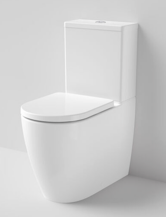 Caroma Urbane® II CleanFlush® Wall Faced Close Coupled Toilet Suite (Back Entry) with GermGard®
