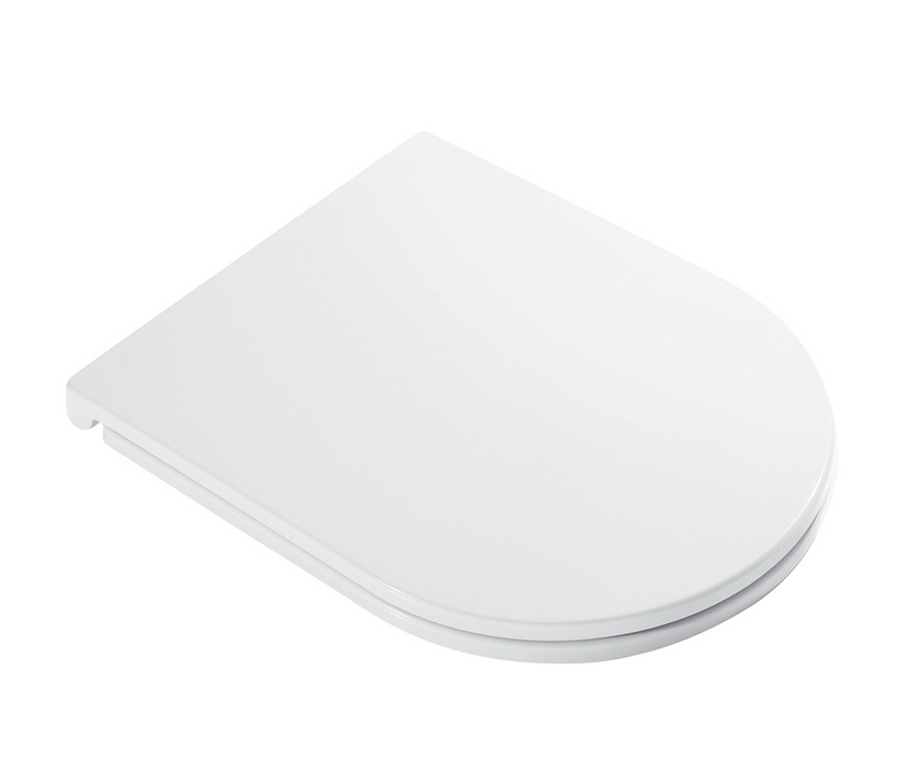 Fienza Koko Slim Toilet Seat, Gloss White