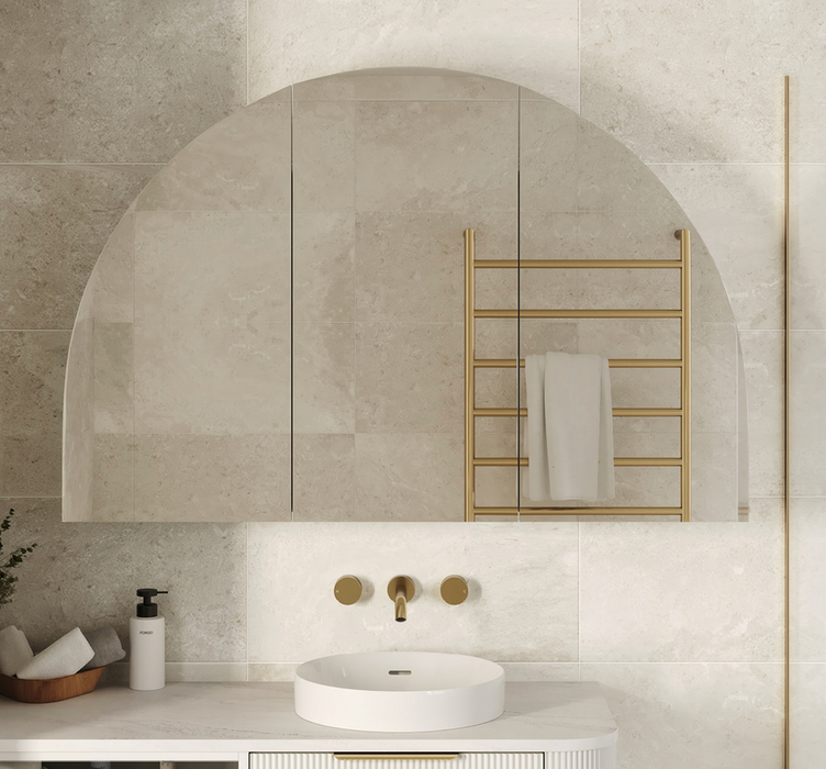 Fienza Marlowe Arch Shaving Cabinet - 1200mm x 800mm