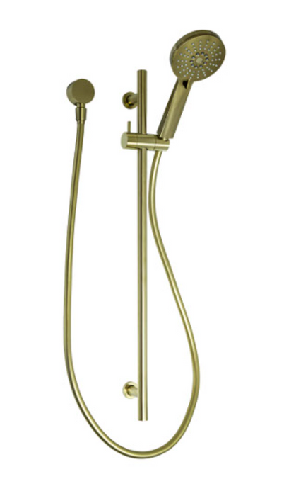 Millennium Finesa Rail Shower - Modern Brass