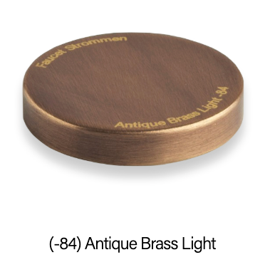 Faucet Strommen Bremont Lever Wall Basin Set 200- Antique Brass Light