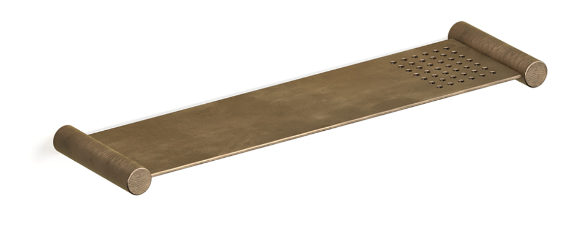 Faucet Strommen Pegasi NF Shower Shelf, Metal 400- Antique Brass Light