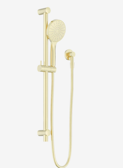Nero Dolce II Rail Shower - Brushed Gold