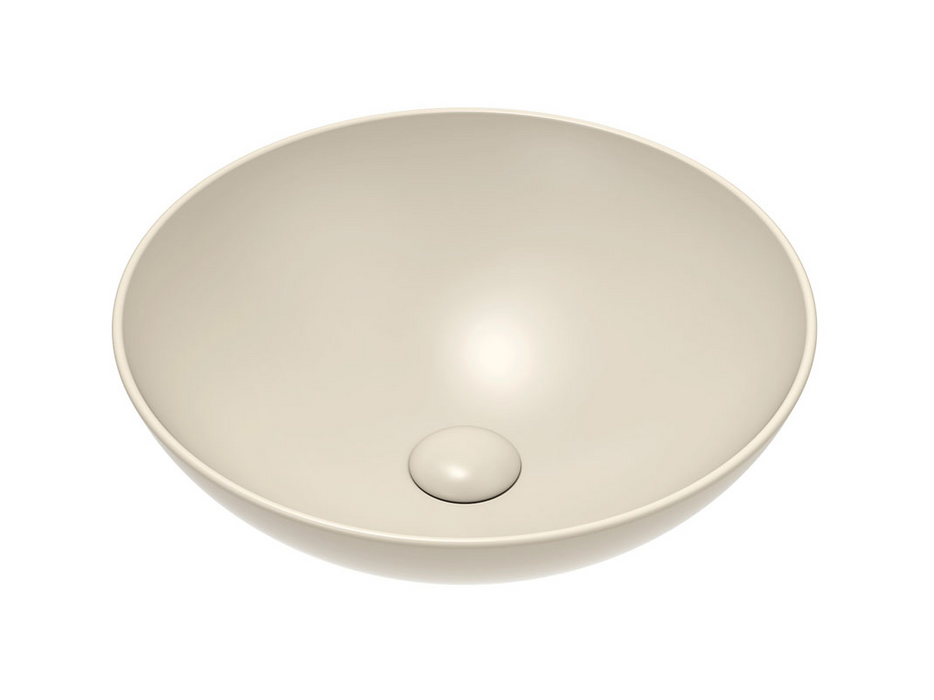 Fienza Aluca Above Counter Basin - Matte Khaki