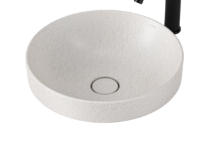 Caroma Liano II 400mm Round Inset Basin – Matte Speckled