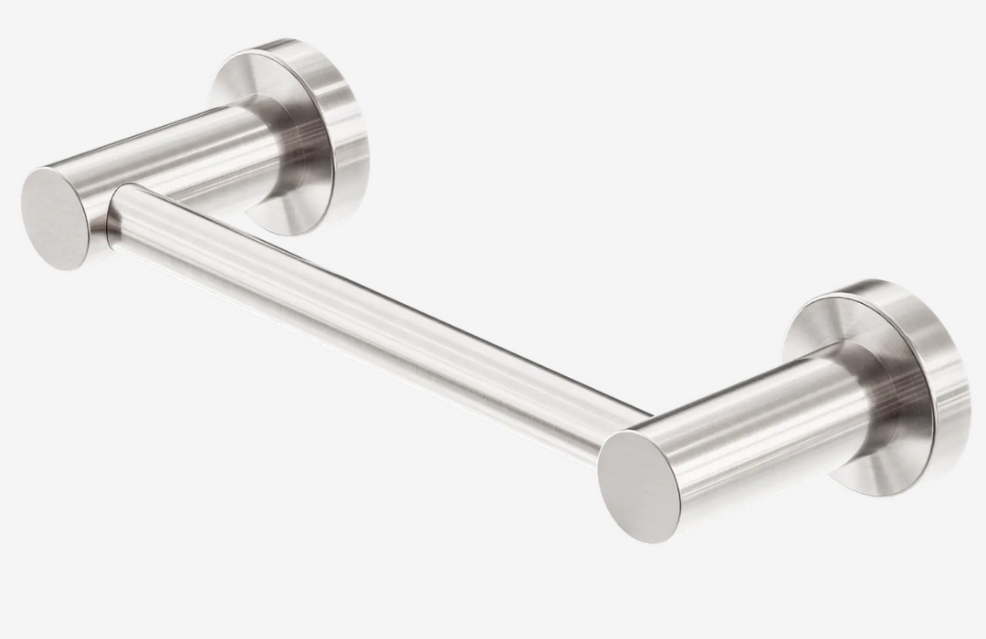 Nero Mecca Hand Towel Rail - Brushed Nickel