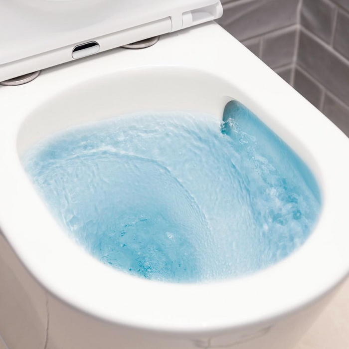Fienza Joli Tornado Flush Back-to-Wall Toilet Suite - Gloss White - Slim Seat - R & T Cistern - S Trap 90- 160mm