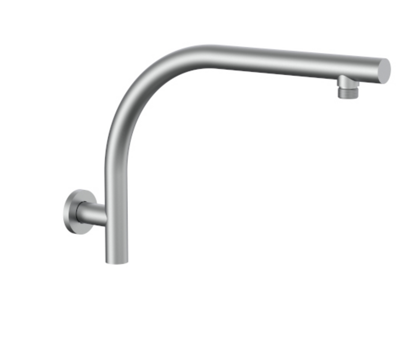 Millennium Akemi Raised Shower Arm - Brushed Nickel