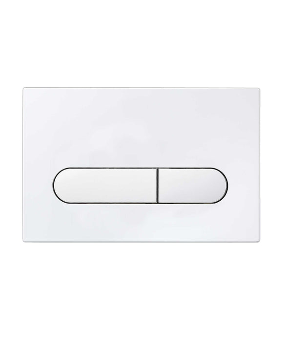 Flush Plate 500 Series - Matte White