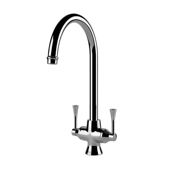 Turner Hastings Gosford Double Sink Mixer - Chrome