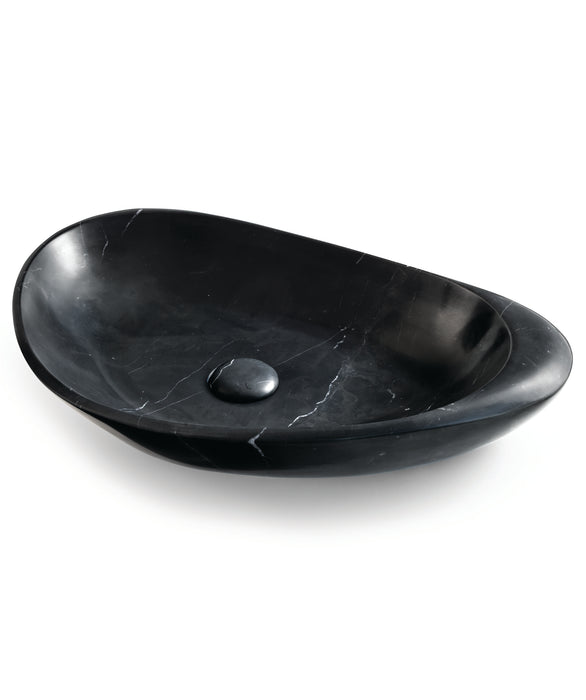 Lithos 550 Basin - Nero Marquina Marble