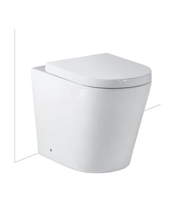 Seima Modia Floor Mounted Toilet Pan & Seat