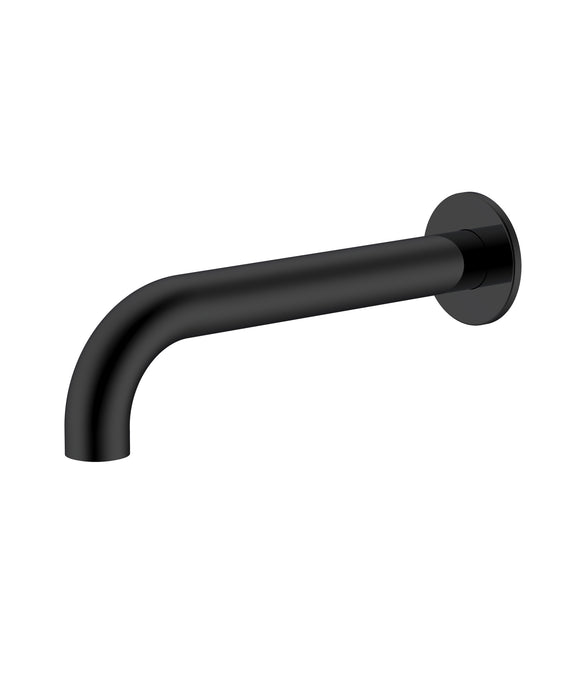 VERSO CURVE Wall Spout Black